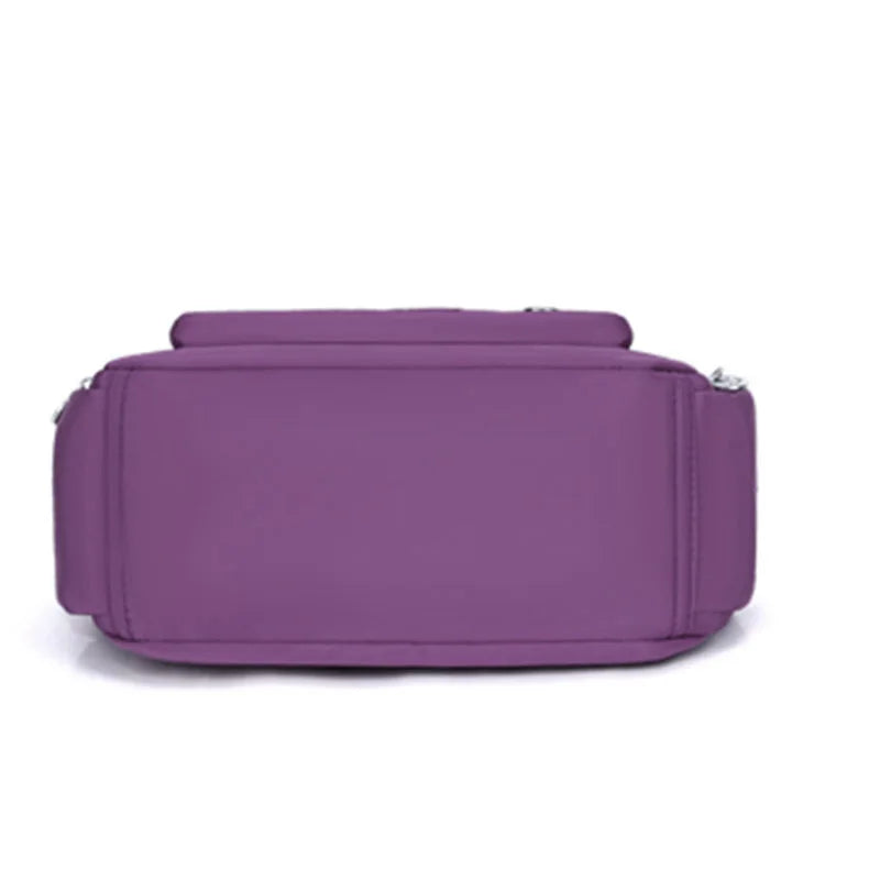 New Style Neutral Nylon Fabric Ladies' Handbag Oxford Cloth Shoulder Strap Crossbody Bag Travel Bag Multi-Compartment Casual Bag