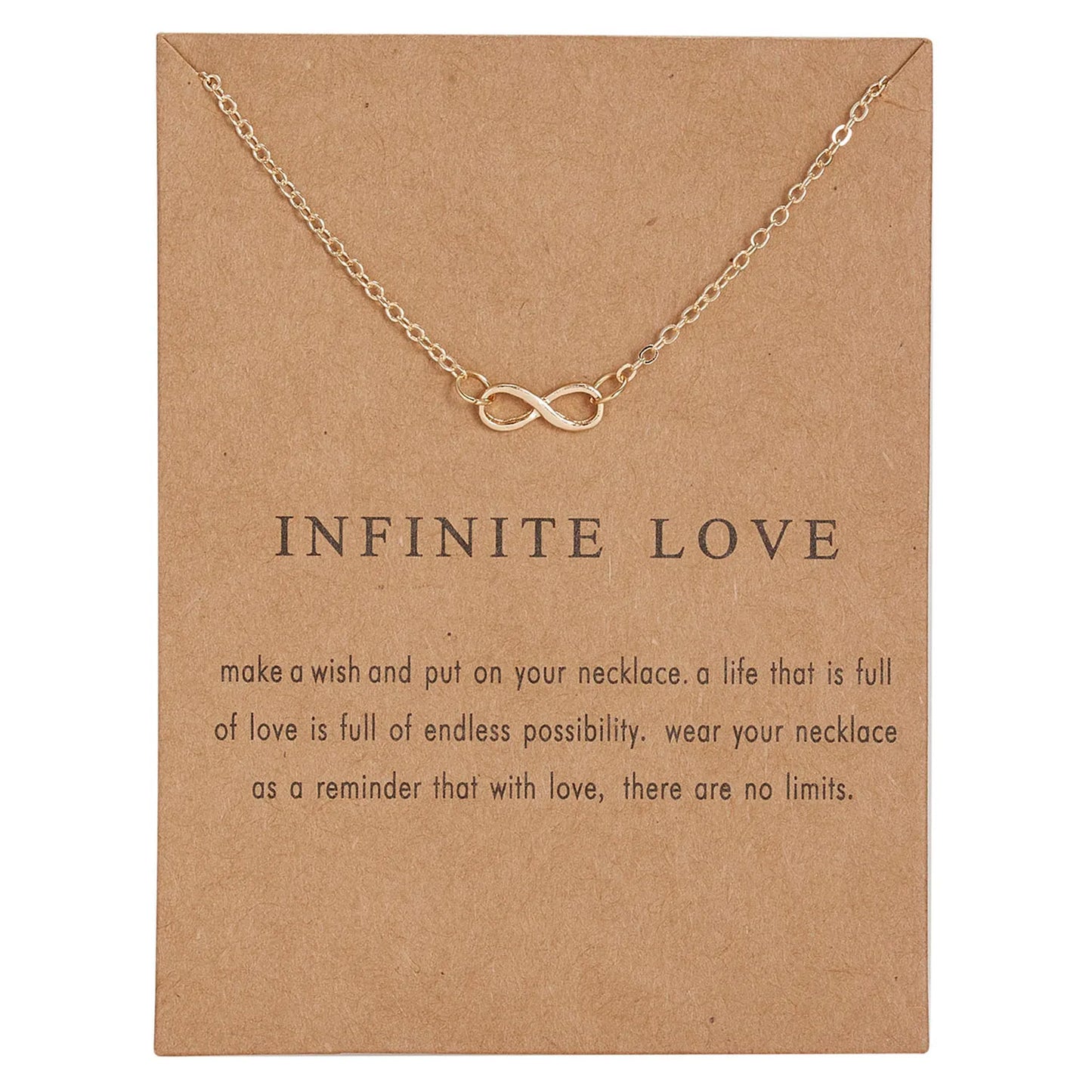 Minimalist Infinity Symbol Pendant Necklace for Women Delicate Silver Color Clavicle Chain Necklace Party Friendship Jewelry