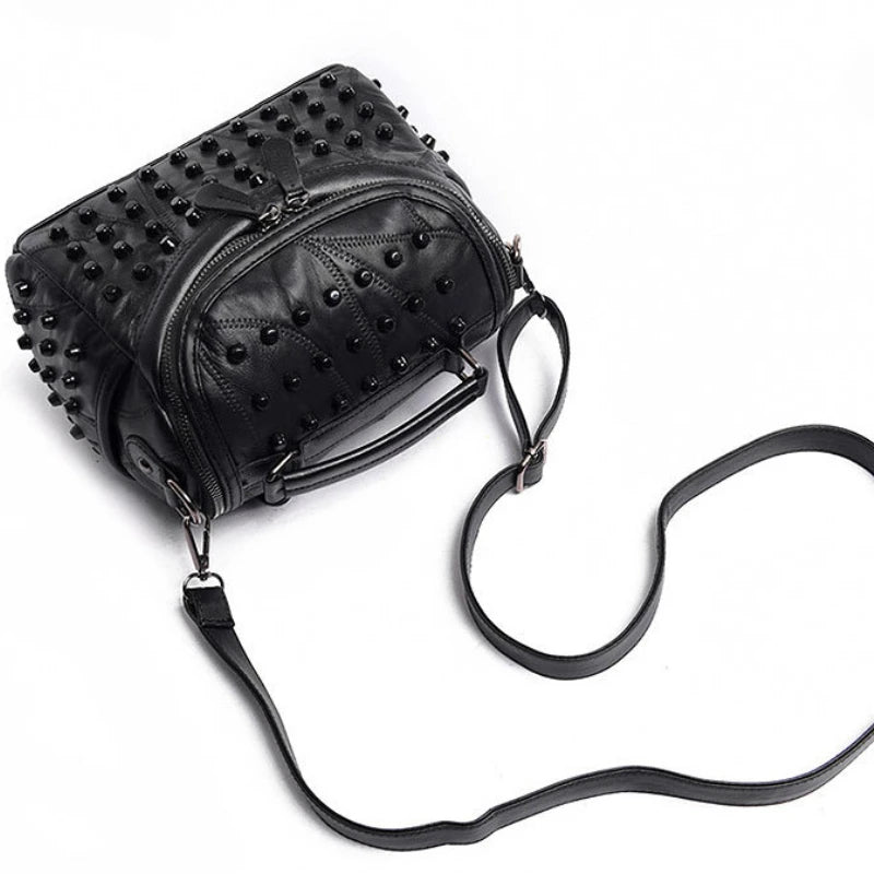 Luxury Women Genuine Leather Bag Sheepskin Messenger Bags Handbags Famous Brands Designer Female Handbag Shoulder Bag Sac